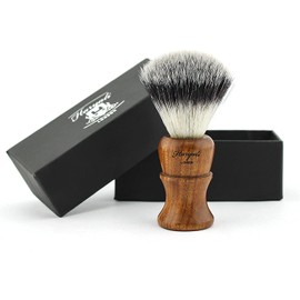 Silver Tip Shaving Brush for Men - Perfect for Grooming Your Men - Provides the Best Shave at Home or Travel, with an Anti Moisture Grip for Holding