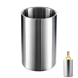 Itisyou Wine Cooler, Cooler Bucket, Ice Cooler, Champagne Cooler, Wine Cooler, Stainless Steel