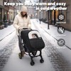 Winter Baby Car Seat Cover, Waterproof, Windproof Warm Fleece Breathable