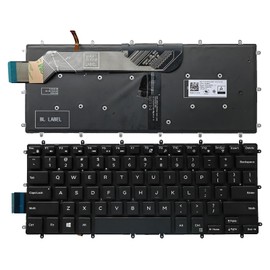 Laptop Replacement US Layout with Backlit Keyboard for Dell Inspiron 5368 5378 5370 5379 5568 5578 5579 7368 7370 7373 7375 7378 7460 7466 7467 7560 7569 7570 7572 7573 7579 P/N:H4XRJ 0H4XRJ