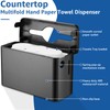 Paper Towel Dispenser Countertop (5857X-Black)