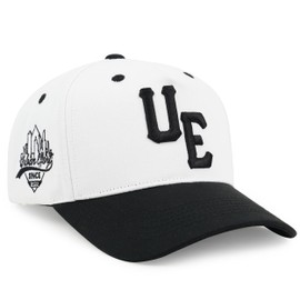 Urban Effort Vintage Trucker hat - for Men Women Baseball Hat - Trendy Sports Snapback Closure for Your Style & Outdoors (Curved Bill, White/Black)