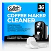 CleanCrown Coffee Maker Cleaner(36 Count), Cofee Maker Cleaner and Descaler,