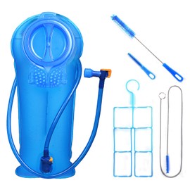 Unigear Bolsa De Agua para Mochila Hidratación 2/2.5/6L Depósito De Dgua Portátil TPU Libre de BPA Tubo Desmontable Apertura Grande Bolsa Hidratación para Ciclismo Senderismo Excursionismo Camping