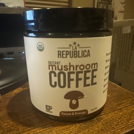 Colombian La Republica USDA Organic 7 Mushroom Superfood Coffee (instant)  [30 Servings]