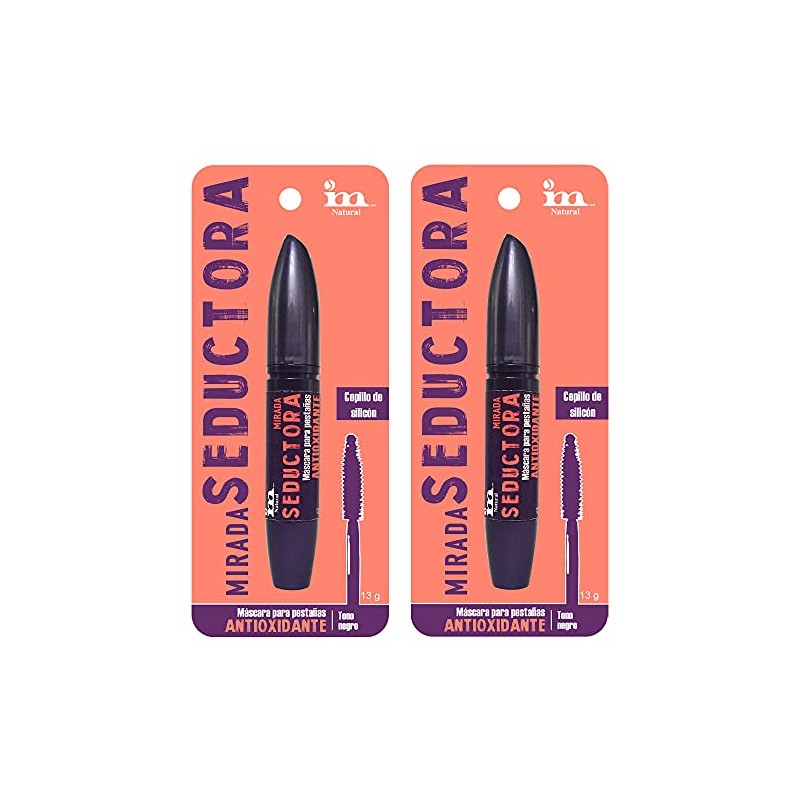 Máscara para pestañas IM Natural mirada seductora- 2 piezas