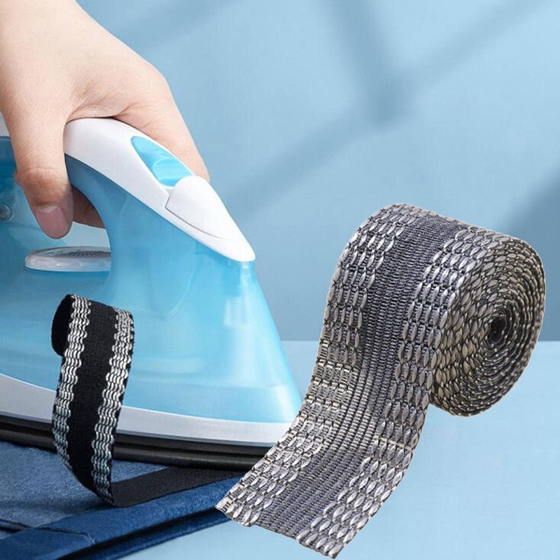 INF Iron-on Hem Tape 5m Shorten Curtains Without Sewing Iron-on