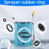 2 Set Sprayer Seal Rings, Rubber Seal O Rings Accessories