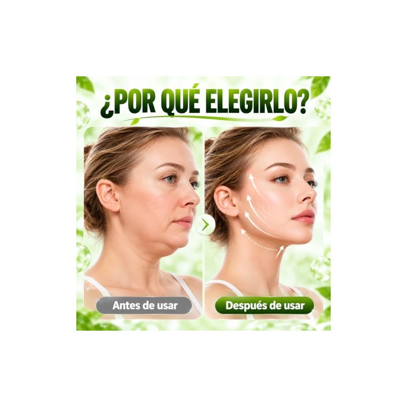 Mascarilla V-Lift 8 Piezas, Mascarilla de Colágeno Reafirmante e Hidratante