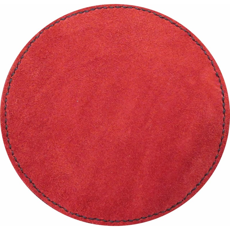 Bowling Towel Leather Cloth Chammmy Replaceable Oil Removal (Orange/Red)