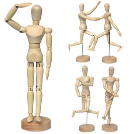 Artist Wooden Manikin Mannequin Sketching Lay Figure Drawing Model Aid Human Figure Artist Draw Painting Model Mannequin Jointed Doll