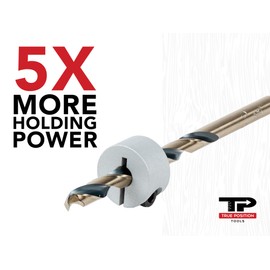 Professional Stop Collar Set - Drill Bit Depth Stop - 8 Piece Kit (1/2”, 7/16”, 3/8”, 5/16”, 1/4", 7/32”, 3/16”, 1/8”) Superior Aluminum Split Ring Design