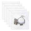 PATIKIL Small Plastic Bags for Jewelry 4.3" x 4.3", 100