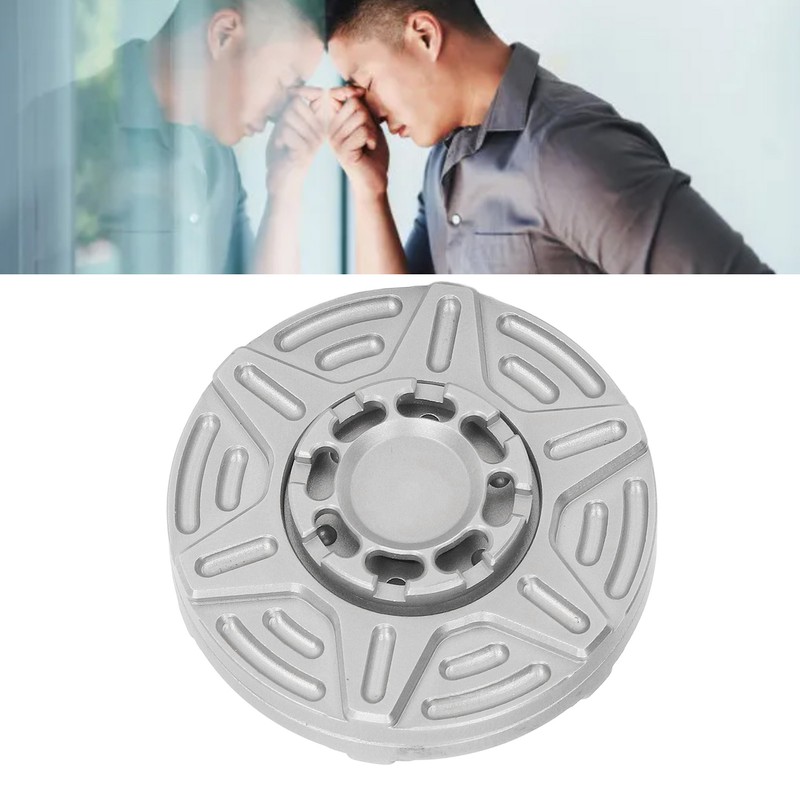 Slider Haptic Coin Round Shape Anxiety Stress Relief Pocket Size