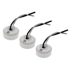 Gu24 Base Socket,TWDRTDD Bi-Pin (GU24) Base Twist and Lock Base Lamp Holder with 14 Inch Wire (3 Pack)