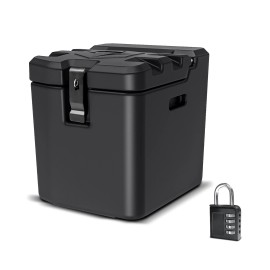 MOMIRAC Large Under Seat Storage Box Holder for Polaris Ranger XP 1000 /Crew 2018-2025