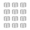 PATIKIL 12 Pcs Stainless Steel Spacers, 5mm ID x 10mm