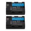 2pcs Camera Battery 2750mAh 7.2V for LP E6 E6N R5