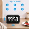 Newest AMIR Digital Timer, 3.5in Visual Timer Accurate Kitchen Timer,