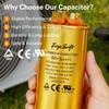 FrigeSwift 60+5 uF CBB65 Dual Run Capacitor 370/440VAC 2-Pack