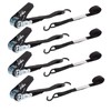 XSTRAP STANDARD Ratchet Tie Down Straps 4 Pk 10 Ft-