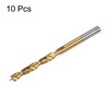 sourcing map 10pcs Brad Point Drill Bit 6mm(15/64") Dia Straight
