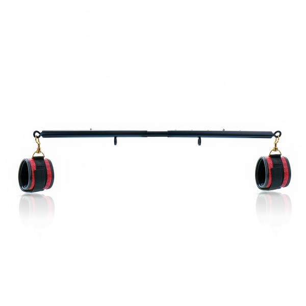 Heavy Duty Stainless Steel Expandable Black Spreader Bar with 2pcs
