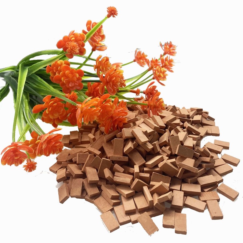 Cayway Pack of 420 Mini Simulation Bricks, 1:35 Mini Scale