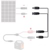MC4-MC4 Reverse Polarity Adapter Connector, MC4 Polarity Change Connection Cable,