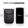2PCS Faraday Pouch for Car Keys, Car Key Signal Blocker