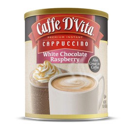 Caffe D'Vita White Chocolate Raspberry Cappuccino (16 oz)