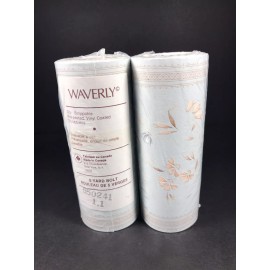 Waverly Vintage WAVERLY Wallpaper Border Rolls, Pastel 550241, 5 Yards x 5.25" (2 Rolls)