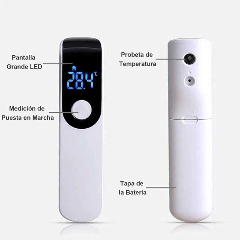 Termómetro Digital Infrarrojo Sin Contacto Para Frente Oido