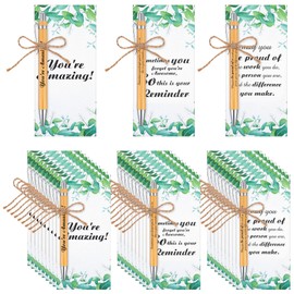 Abeillo 30 Sets Employee Appreciation Gifts May You Be Proud Sign Bookmark Cards with Motivational Bamboo Pens Teacher Thank You Gifts Back to School Gift for Classroom Coworker Colleague