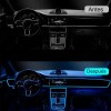 Tira Led Automotriz Color Azul 5 Metros Ambientacion