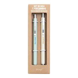 Mr. Wonderful Ballpoint Pen and Mechanical Pencil Set for Your Creative Moments