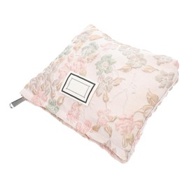 Gatuida Flower Pattern Makeup Bag for Women Portable Cosmetic Hand Purse with Zipper Closure Lightweight Travel Pouch for Daily Use for Storing Cosmetics Cards