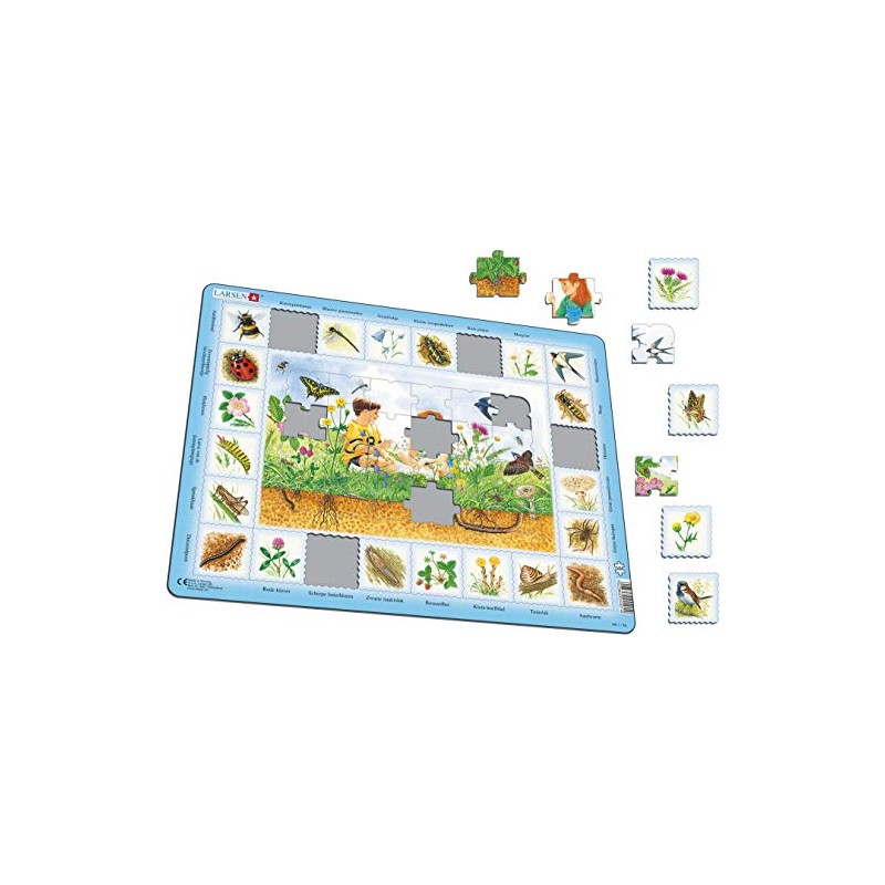 Larsen NA1 On the Meadow Dutch Edition Frame Puzzle 48