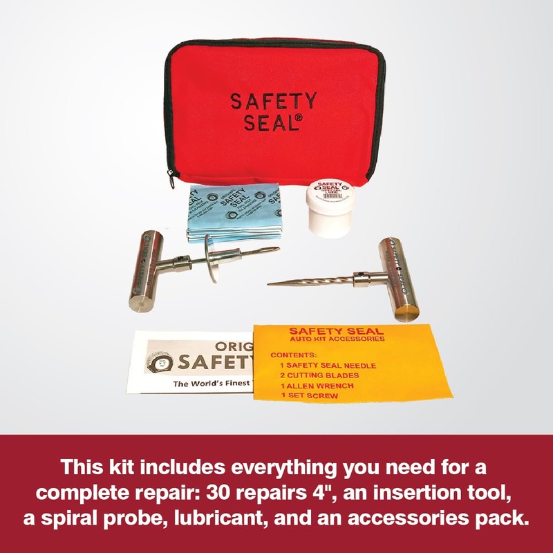 Safety Seal – Auto/LT Deluxe Bag Kit, 30 Standard Repairs