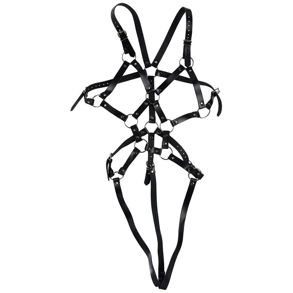 Strict Leather Women's Leather Body Harness, Small