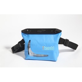 PVC Waterproof Underwater Waist Bag Large Dry Case Home for Surfing Diving Rafting (Blue)