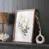 Lithobee - Airy botanical illustration with white flowers Home Wall