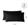 Amolavet Cushion Cover 40 x 80 cm, Black, Set of