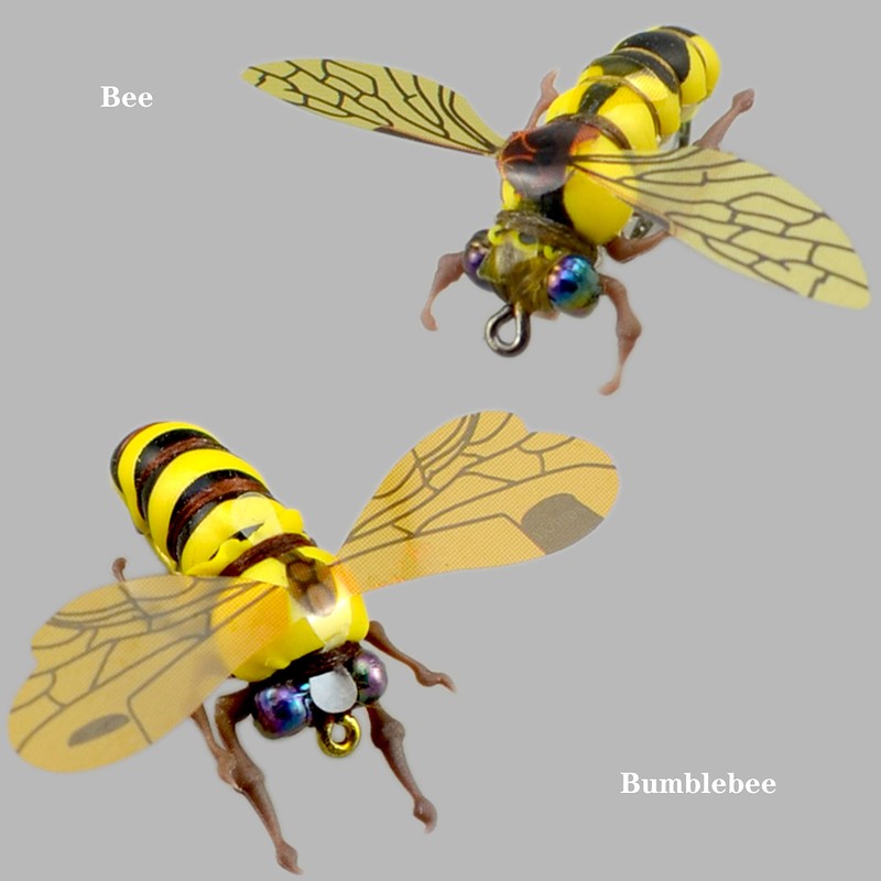 Fly Fishing Set Fly Assortment - Wild Bee Flight Series