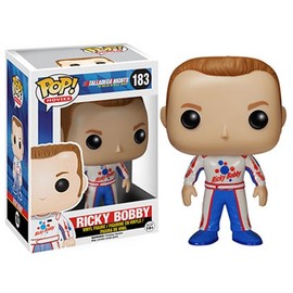 Funko Talladega Nights + Pop Protector: Pop! Movies Vinyl Figure (Gift Set Bundled with ToyBop Brand Box Protector Collector Case) (Ricky Bobby #183/5492)
