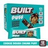 Built Bar, Puff Protein Bars, Cookie Dough Chunk Puff, 15g