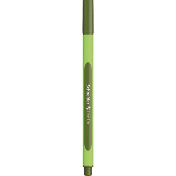 Schneider Line-up Fineliner Pen - Olive Green