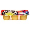 Musselman's Unsweetened Apple Sauce (Pack of 3) 6 - 4 oz Cups per Pack (18 Cups Total)