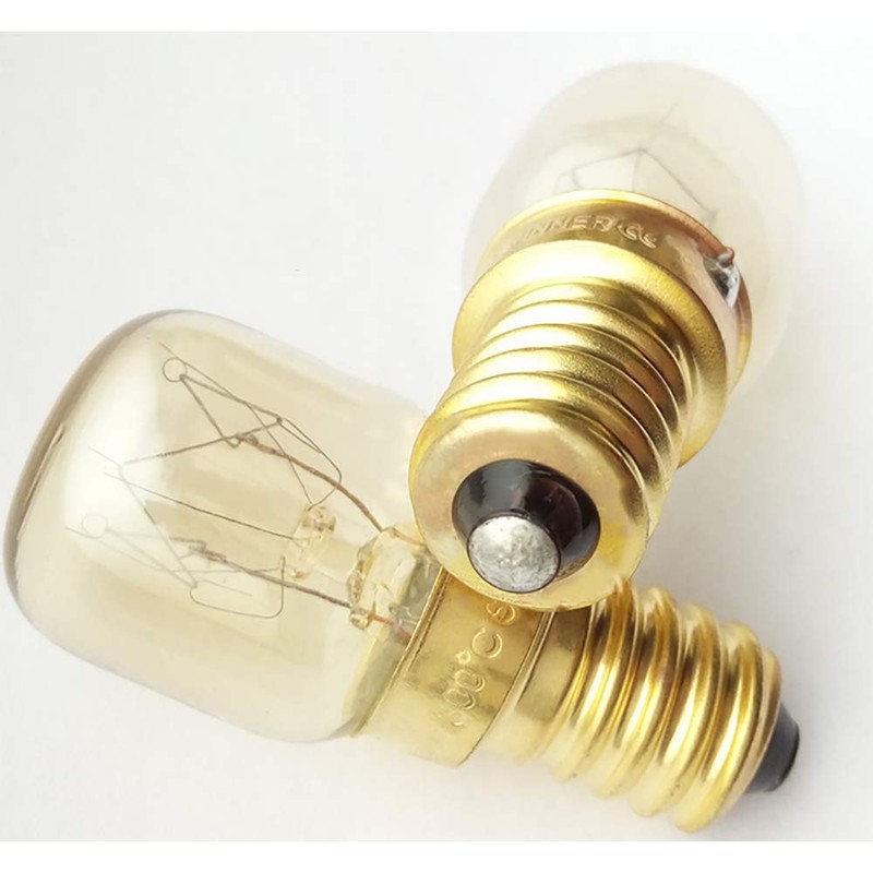 BesYouSel E14 Light Bulb 15W T22 Microwave Oven Bulb 300