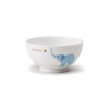 Nikko accototo Children's Tableware, 3.9 inches (10 cm) Rice Ball (Elephant), Rice Bowl